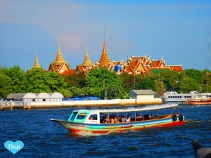 Thailand Taxi Boat At Chaopraya River | Love Thai Maak 