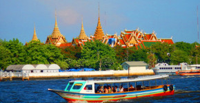Bangkok Water Transportation loyal temple | The best way to travel in Thailand