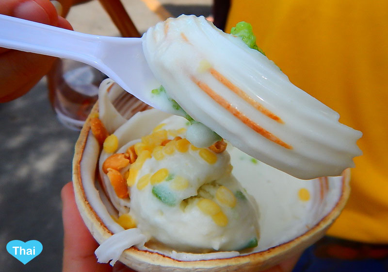 Things To Eat In Thailand Thai Coconut Ice Cream Love Thai Maak 