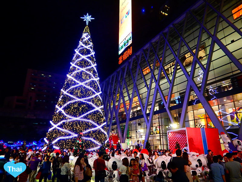 Christmas Spot in Bangkok Holiday Season Is Here Love Thai Maak