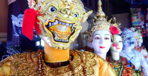 Things to do in Bankok with Love Thai Maak Baan Silapin Artist House Marionette Close Up