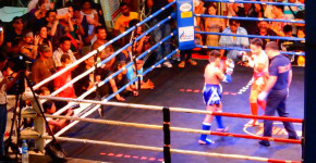 Things to do in Bangkok by Love Thai Maak | Free Muay Thai at MBK Fight Night kid's match to adult match